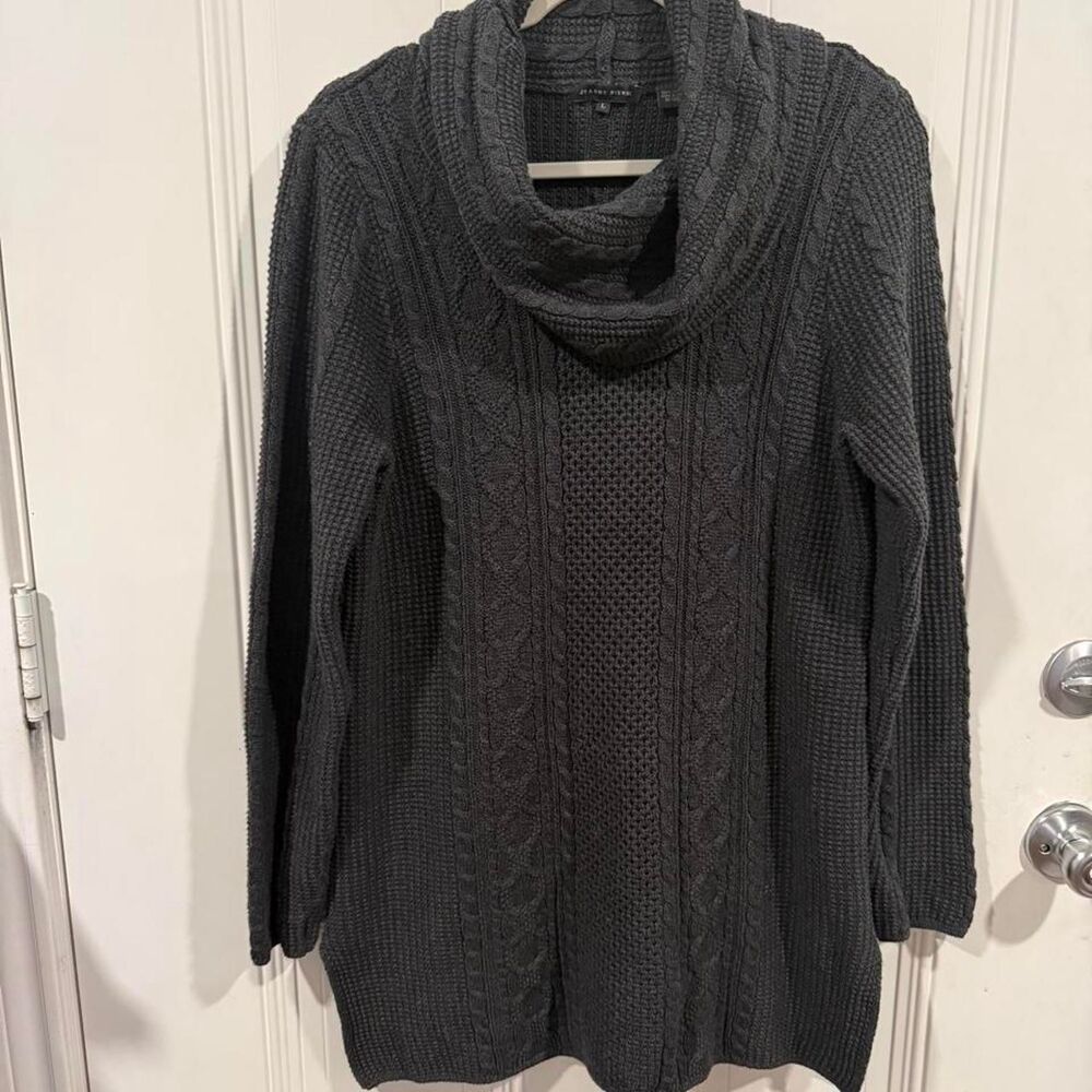 Jeanne-pierre Women's Grey and Black Jumper